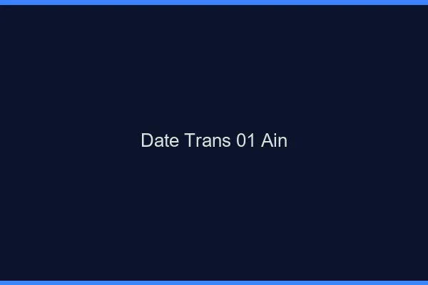 Date trans 01 ain