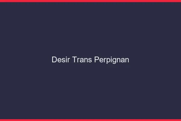 Désir trans Perpignan