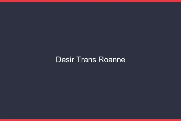 Désir trans roanne
