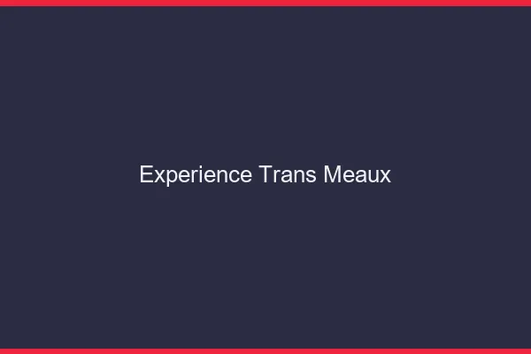 Expérience trans meaux