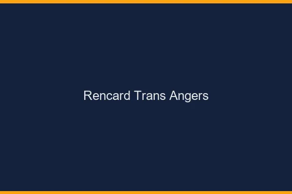 Rencard trans Angers
