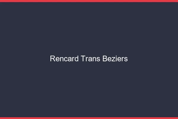 Rencard trans béziers