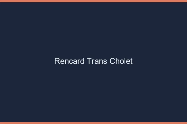 Rencard trans cholet