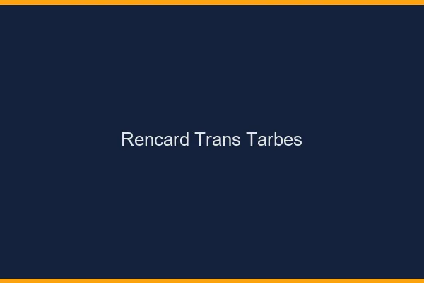 Rencard trans tarbes