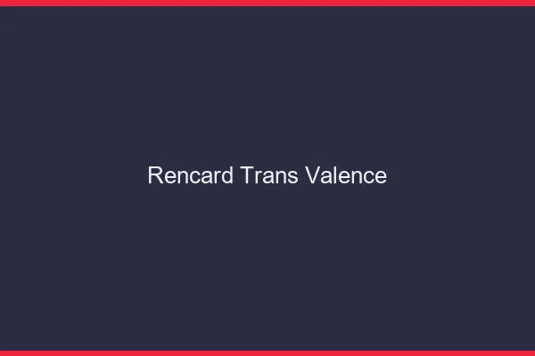 Rencard trans Valence