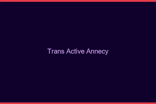 Trans active annecy