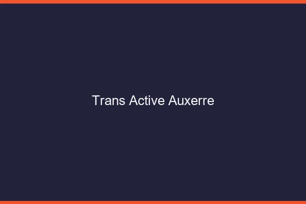 Trans active auxerre