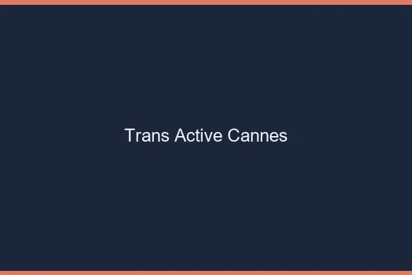 Trans active cannes