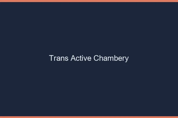 Trans active chambéry