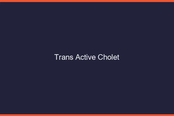Trans active cholet