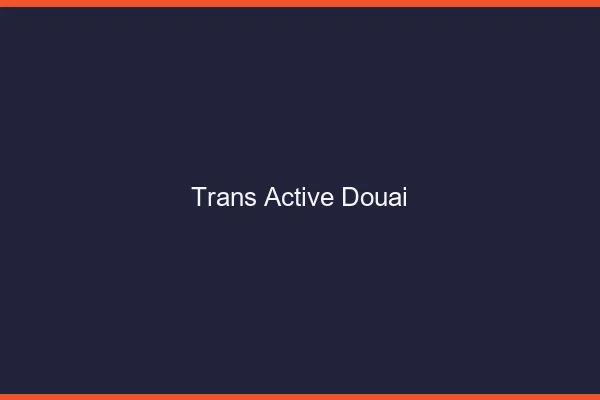 Trans active douai