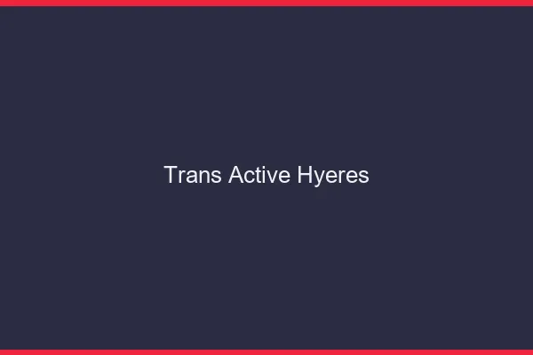 Trans active hyères