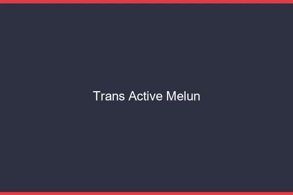 Trans active melun