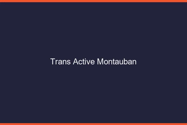 Trans active montauban