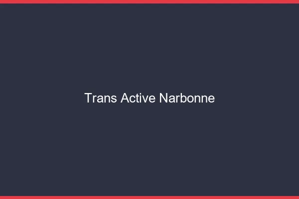 Trans active narbonne