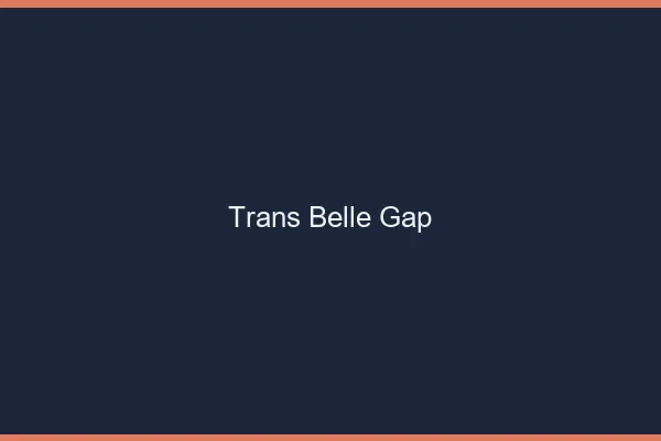 Trans belle gap