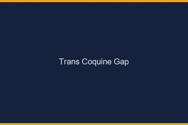 Trans coquine gap