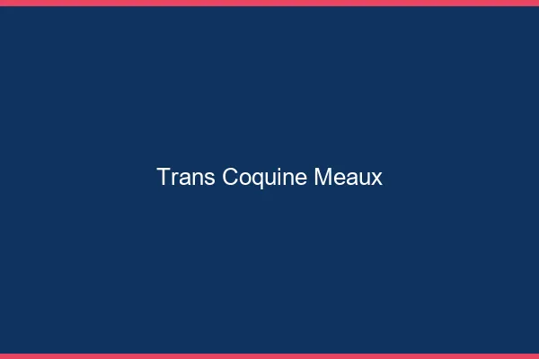 Trans coquine meaux