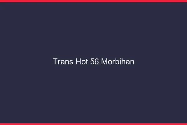 Trans hot 56 morbihan