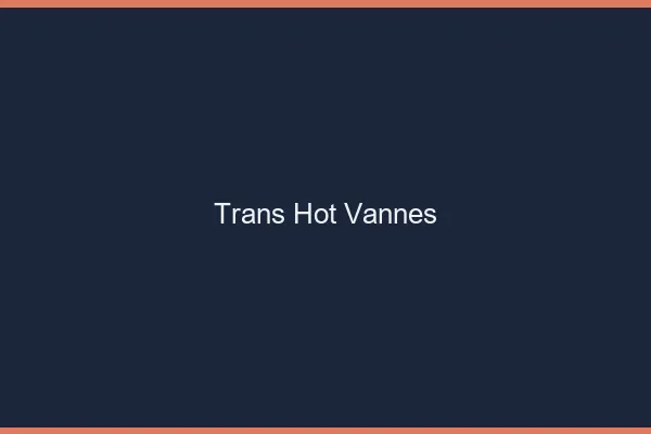 Trans hot vannes