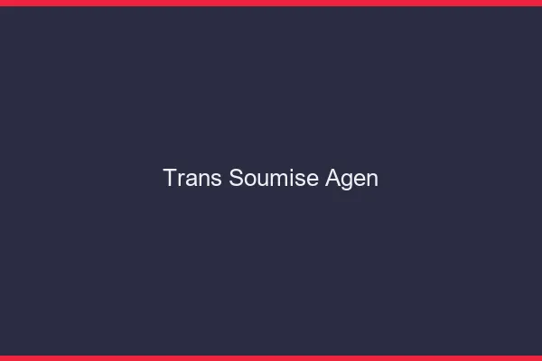 Trans soumise agen
