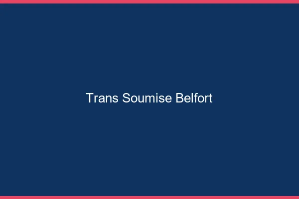 Trans soumise belfort