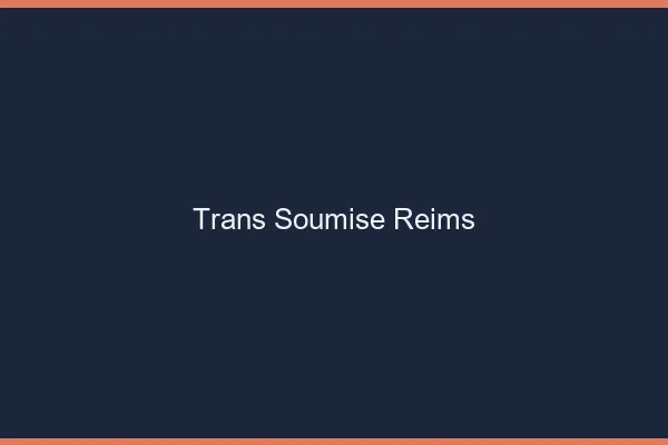 Trans soumise Reims