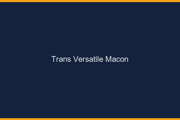 Trans versatile mâcon