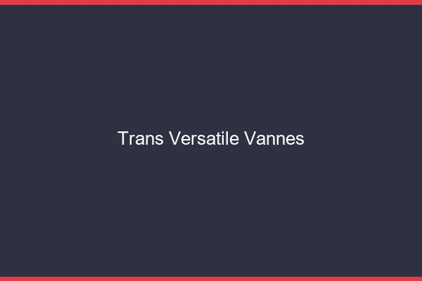 Trans versatile vannes